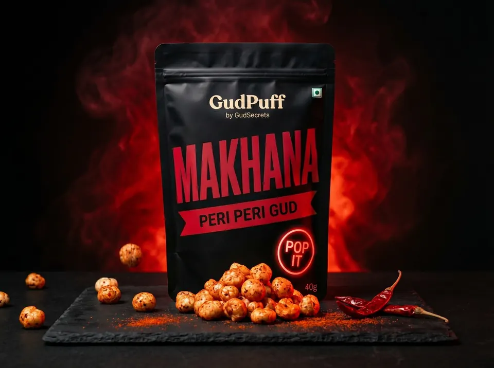 Makhana Peri-Peri GudPuffs