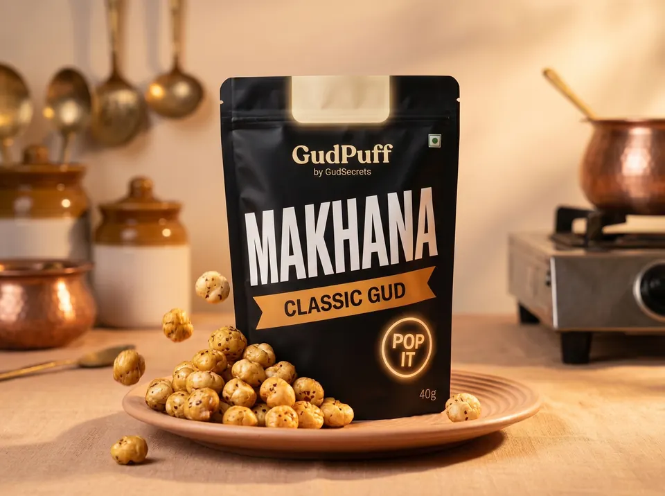 Makhana Classic GudPuffs